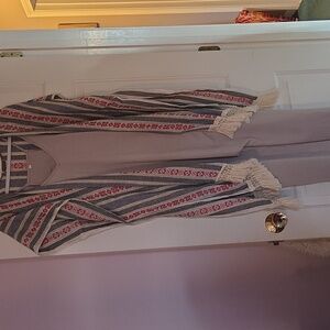 Kantha Duster & Jumpsuit Baggy Fits Like FreePeople